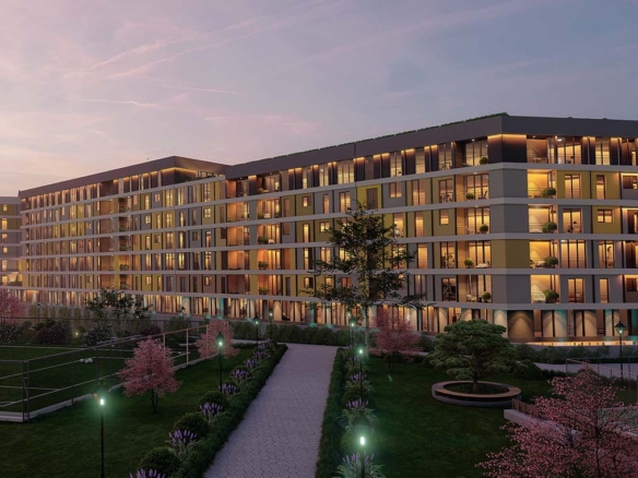 buhayat yeni render 4 Where Dreams Meet Reality – Find Your Perfect Residence. Discover Your Ideal Home at Buhayat Kurtköy – A Premium Residential Project in Istanbul