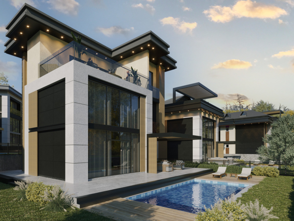 render10 1600 Where Dreams Meet Reality – Find Your Perfect Residence. Soft Şile: La combinación perfecta de lujo y naturaleza en un tranquilo refugio de Estambul