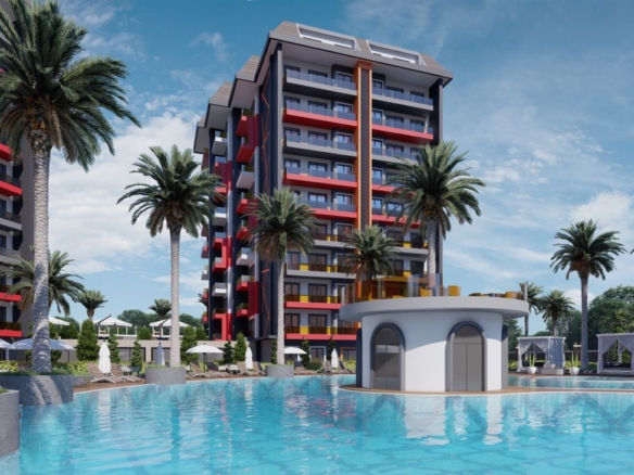 yildirim deluxe7 Where Dreams Meet Reality – Find Your Perfect Residence. Modern Coastal Living in Alanya: Discover Yıldırım Deluxe Apartments in Avsallar